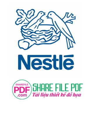 File PSD Logo Nestle Việt Nam file vector PDF (gốc) cho designer