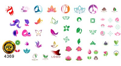 File ảnh Logo Spa đẹp làm biển quảng cáo Corel (gốc) in poster