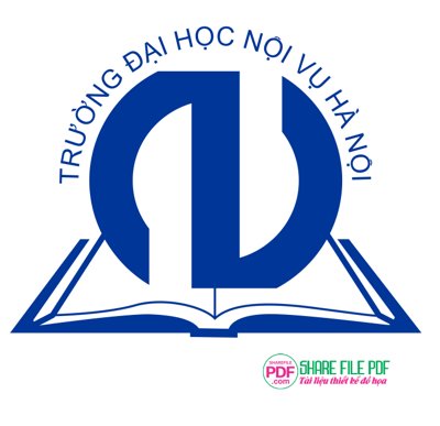 File gốc Logo Trường Đại học Nội Vụ Hà Nội file vector PDF (in lụa) chi tiết cao