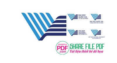 File tranh in mica Logo Trường Đại học quốc gia TP. Hồ Chí Minh file vector PDF (độ phân giải cao)
