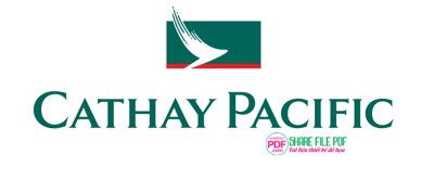 Download file gốc Logo hàng không Cathay Pacific file vector PDF (độ nét cao)