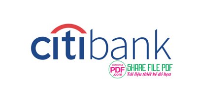 Tải về file tranh gốc Logo ngân hàng CitiBank file vector PDF (để in quảng cáo)