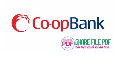 File gốc Logo ngân hàng Hợp tác Co-opBank file vector PDF (in lụa) tranh thuận buồm