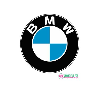 Tải file Logo thương hiệu xe BMW file vector PDF (gốc) để in ấn ngay