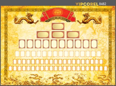 Mua file gốc Mẫu gia phả nền vàng năm con rồng 2024 (in ấn) tại Filetranh.com