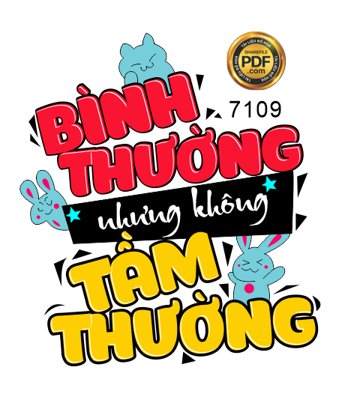 File tranh Mẫu in áo "bình thường nhưng không tầm thường" (gốc) in film