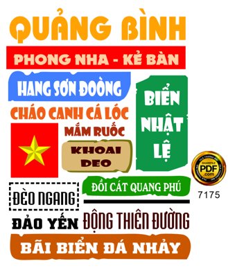 Tệp tin gốc Mẫu in áo du lịch tỉnh Quảng Bình file corel (dùng cho in ấn) chuyên nghiệp