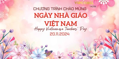 Chi tiết file ảnh Mẫu mới market mừng ngày 20/11 file corel #13 sắc nét