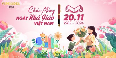 Tải file gốc Mẫu mới market mừng ngày 20/11 file corel #3 (bản PSD) gốc