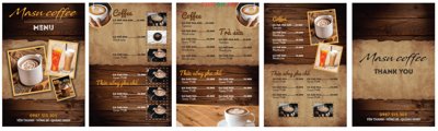 Tải về file gốc Mẫu menu Quán cà phê Masu đẹp file CorelDRAW (chuẩn in ấn)