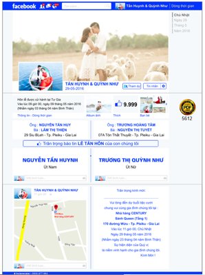 Mua file gốc Mẫu thiệp cưới facebook file corel (chất lượng) tại Filetranh.com