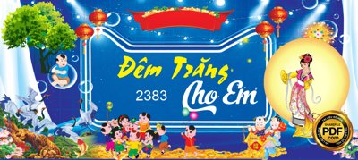 File tranh gốc Market Đêm trăng cho em file CorelDRAW chủ đề hiện đại