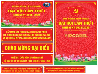 File tranh Market Đại hội Đảng bộ sở Dân tộc và Tôn giáo (gốc) chủ đề trẻ em