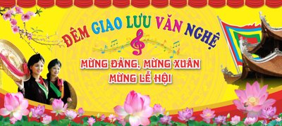 File gốc Market đêm giao lưu văn nghệ mừng lễ hội truyền thống file CDR (PNG) chất lượng cao