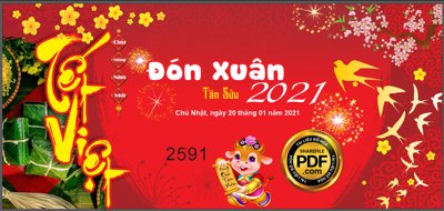 File gốc Market đón xuân tân sửu 2021 - tết việt chúc mừng năm mới (PNG) không nền chất lượng