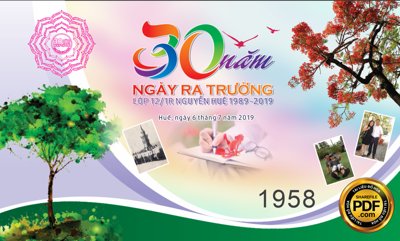 File gốc Market 30 năm ngày ra trường THPT NGUYỄN HUỆ #2 file CDR (trang trí) phòng ngủ