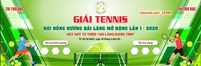 Tải file Market Giải tennis hội đồng hương hải lăng file corel (PSD) cho in tranh 3D