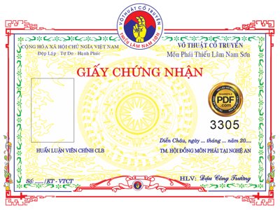 File tranh quảng cáo Market Giấy chứng nhận Võ thuật cổ truyền file Corel (file gốc) chuyên nghiệp