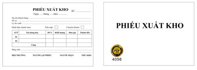 File in ấn Market Hóa đơn phiếu xuất kho file corel (bản gốc) sắc nét