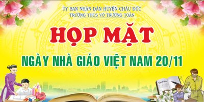 File PSD Market Họp mặt ngày nhà giáo Việt Nam 20/11 (bản gốc) chất lượng nhất