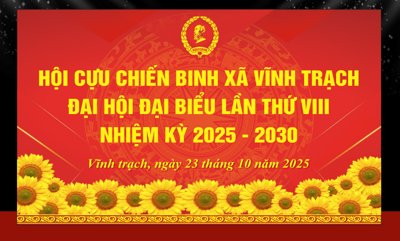 Hình ảnh file gốc Market Hội cựu chiến binh xã Vĩnh Trạch file corel (chất lượng cao)