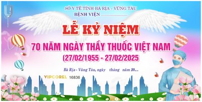 File ảnh Market Lễ kỷ niệm ngày thầy thuốc Việt Nam 27/2 (gốc) in Hiflex