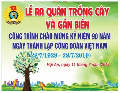 Tải file Market Lễ ra quân trồng cây và gắn kết file CDR (gốc) để in ấn ngay