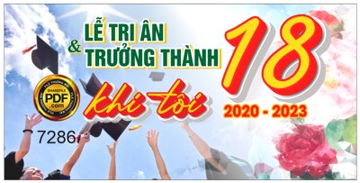 File tranh Market Lễ tri ân và trưởng thành khi tôi 18 #2 (ảnh gốc) in trần 3D
