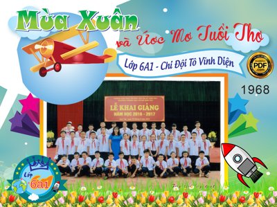 File gốc Market Mùa xuân và ước mơ tuổi thơ chi đội Tô Vĩnh Diện CDR (in lụa) tranh phong thủy