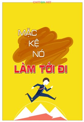 File tranh Market Mặc kệ nó làm tới đi - Tranh cổ động văn phòng (gốc) chủ đề thiên nhiên