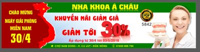 Tải file gốc Market Nha khoa Á Châu khuyến mãi 30/4 file corel (in tráng gương) 3DFile gốc Market Nha khoa Á Châu khuyến mãi 30/4 file corel (sẵn sàng in) chất lượng cao