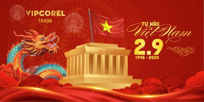 Tệp tin gốc Market Quốc Khánh 2.9 chào mừng 80 năm #7 (dùng cho in ấn) chuyên nghiệp