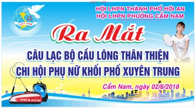 Download file Market Ra mắt CLB Cầu lông thân thiện file CDR (chuẩn in) Market Ra mắt CLB Cầu lông thân thiện file CDR