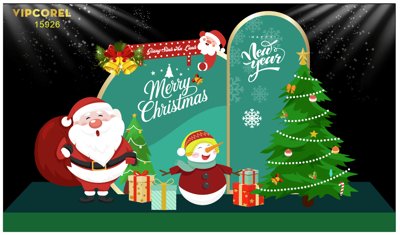 File tranh Market Thiết Kế Mùa Noel - Giáng Sinh #58 (ảnh gốc) độc quyền