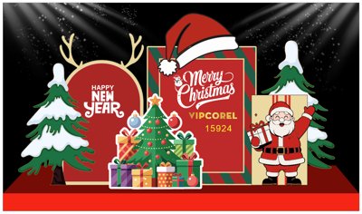 File PSD Market Thiết Kế Mùa Noel - Giáng Sinh #77 (bản gốc) độ phân giải cao