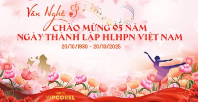 File tranh Market Văn nghệ chào mừng 95 năm ngày thành lập HLHPN (ảnh gốc) độc quyền
