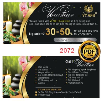 Tải file gốc Market Voucher tuần lễ vàng Vy anh Spa & clinic 30-50% (in khổ lớn) quảng cáo