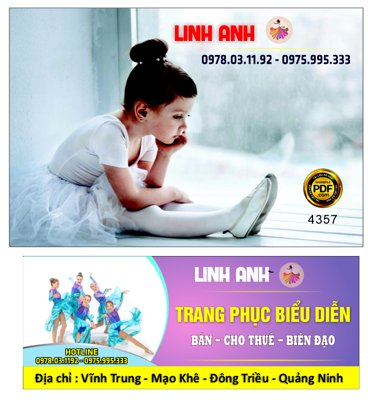 Download file tranh Market bảng biển Trang phục biểu diễn Linh Anh (file gốc PSD)