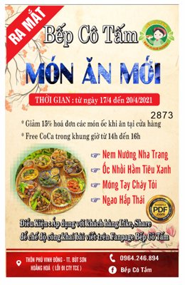 Tải file Market biển vẫy bếp cô Tấm món ăn mới file corel (gốc) chủ đề tâm linh