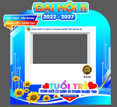 Tải file Market chào mừng kỷ niệm 92 năm ngày thành lập đoàn #12 (ảnh gốc) in tráng gương