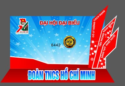Tải file Market chào mừng kỷ niệm 92 năm ngày thành lập đoàn #5 (gốc) in trên mọi chất liệu