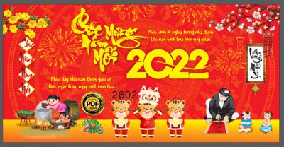 Ảnh gốc Market chúc mừng năm mới 2022 #2 file CorelDRAW x5 (độ nét cao) in mica