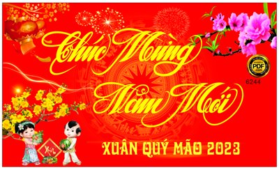 Tải file Market chúc mừng năm mới 2023 #46 file corel (gốc) in nhanh