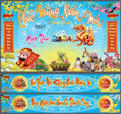 Tải file Market chúc mừng năm mới xuân Giáp Thìn 2024 #106 (gốc) chủ đề tôn giáo