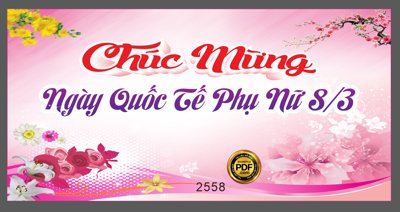 Tải về file tranh gốc Market chúc mừng ngày quốc tế phụ nữ 8/3 file CDR (để in quảng cáo)