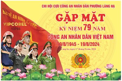 File tranh quảng cáo Market gặp mặt kỷ niệm 79 năm công an nhân dân (download file gốc)