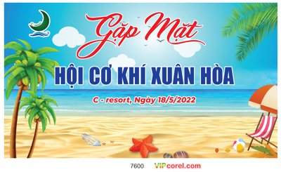 Tải file Market gặp mựt hội cơ khí xuân Hòa file vector corel (gốc) làm file thiết kế