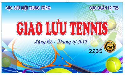 Tải file Market giao lưu tennis tại Lăn Cô file CorelDRAW x5 (ảnh gốc) file AI/EPS