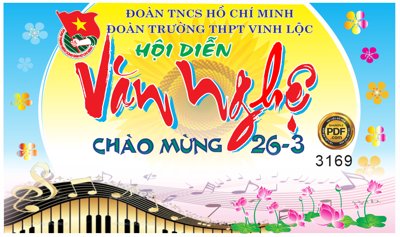 File PSD Market hội diễn văn nghệ chào mừng 26-3 file Corel (bản gốc) dễ dàng edit