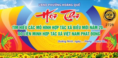 File PSD Market hội thi tìm hiểu các mô hình hợp tác xã biểu mới năm 2022 (nguyên bản) cho thiết kế